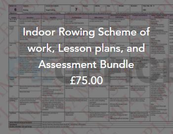 Indoor Rowing Scheme of work and lesson plans